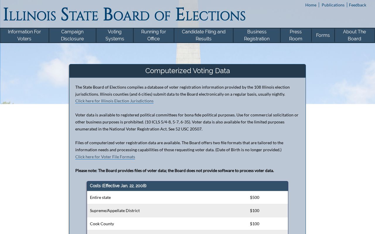 Illinois voter data rules relevant to Crystal Lake neighbors